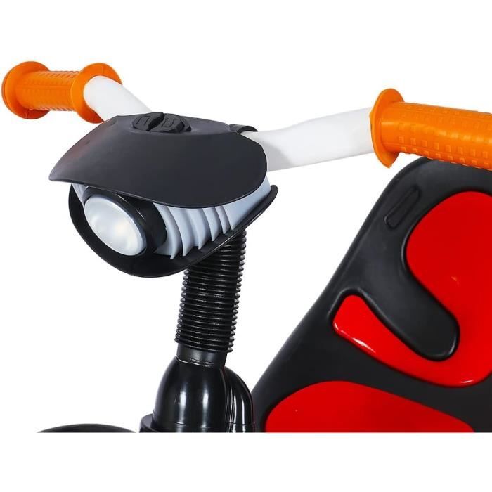 Draisienne 4 en 1 Vélo d'Équilibre Enfant avec Pédales Amovibles et Roues d'Entraînement pour Garçons et Filles Bleu