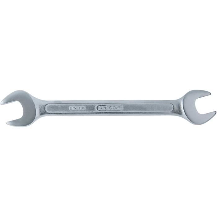 Clé Plate KS Tools 19x22mm – Acier Chrome-vanadium, Finition Satinée, Longueur 236mm