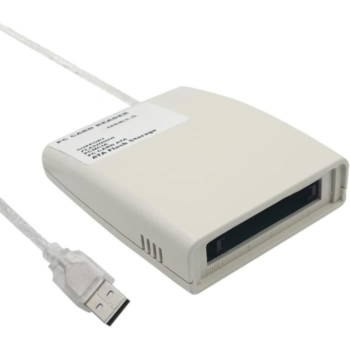 Lecteur De Carte PCMCIA USB 2.0 ATA PC USB 2.0 Vers Adaptateur