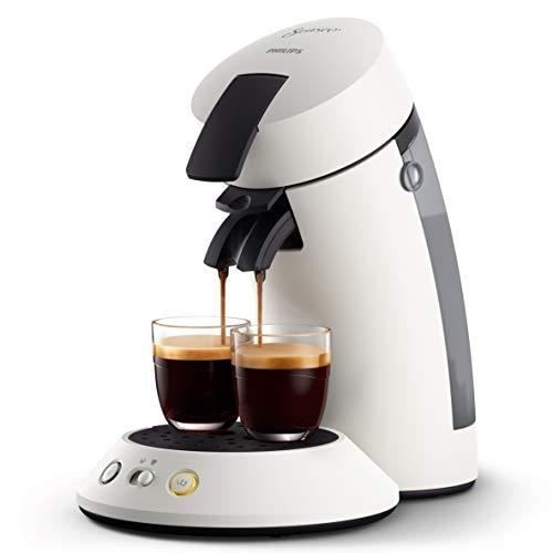 Machine à café à dosettes - SENSEO - CSA210/10 - 15 bars - Sélecteur dintensité - Blanc - Senseo