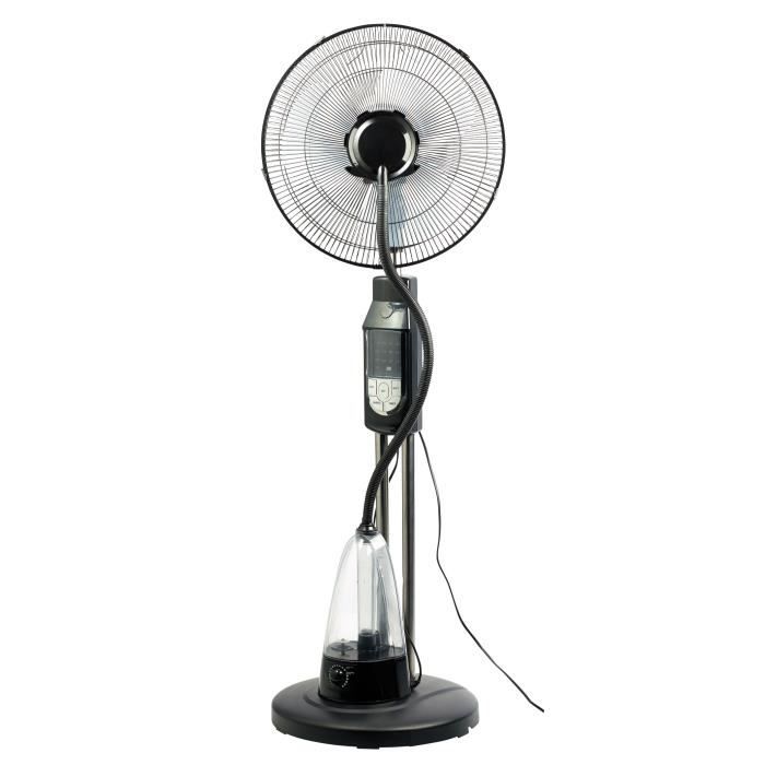 Ventilateur sur pied - Sichler - 70 W - Ø 35 cm - Vaporisation - Oscillation - Télécommande - Sichler Haushaltsgerate