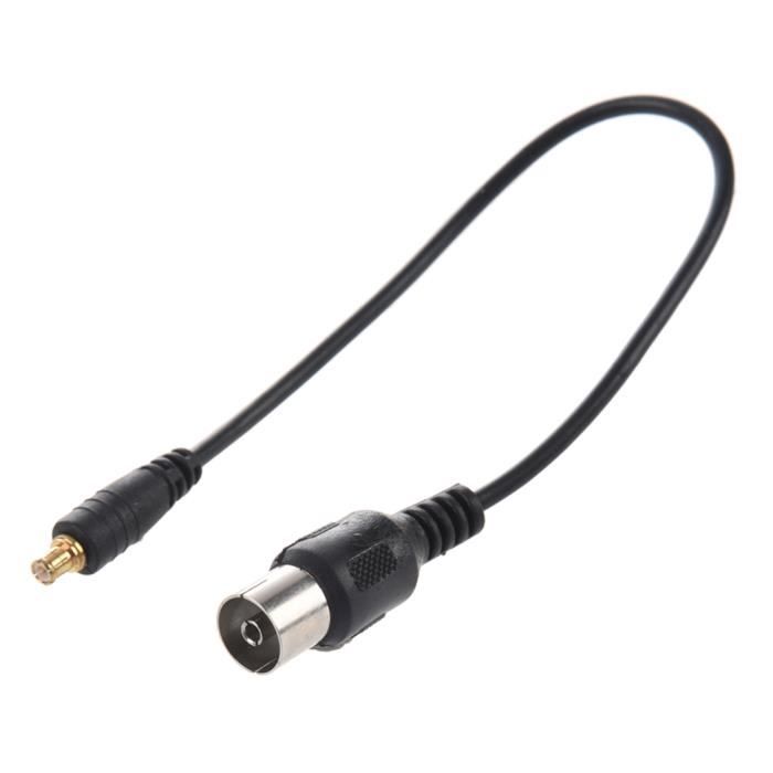 Cable-adaptateur d'antenne DVB-T DVBT coaxial RF vers MCX TV - antenne  rateau, avis et prix pas cher - Cdiscount