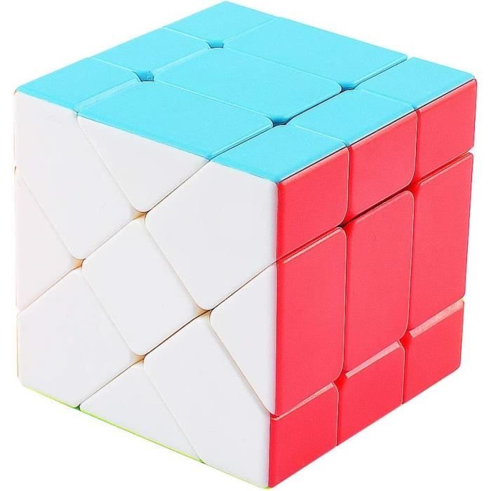 Coolzon Speed Magic Cube Fenghuolun 3x3, Cube Magique 3x3 Avec Auto De Pvc 3d Puzzle Cube Brain Teasers Pour Enfants E Amz