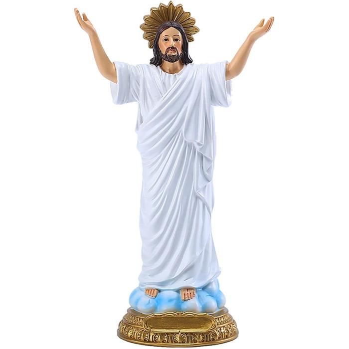 Runnerequipment Statue de Jésus Figurine de Jésus sacré, statues