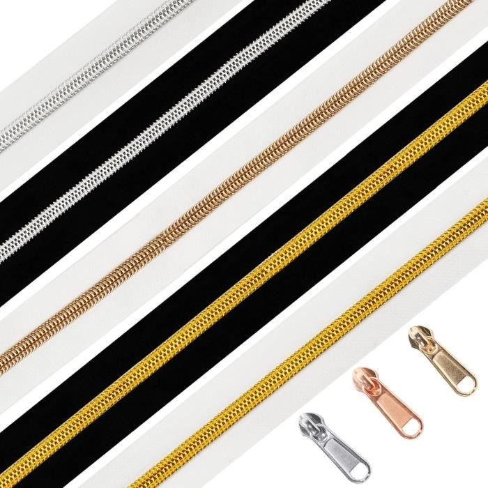 Bracelet Unisexe En Cuir Marron Avec Fermeture éclair Et Cristaux Blancs - Neuf Sans Emballage