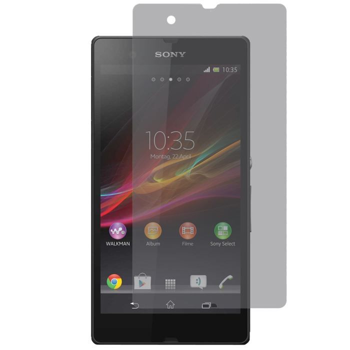 Coque De Protection S-Line Bleu Translucide Pour Sony Xperia Z3 + Film Protection - Marque KARYLAX