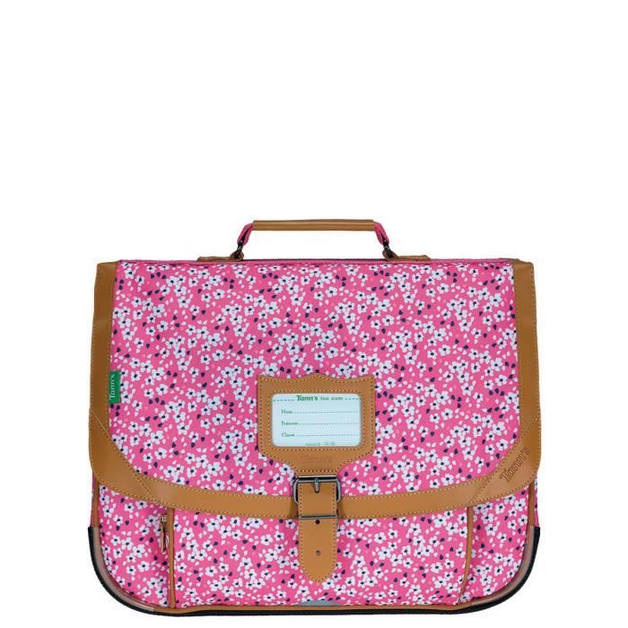 Cartable Tann s ref 35263 35 29 13 rose Rose Cdiscount Bagagerie