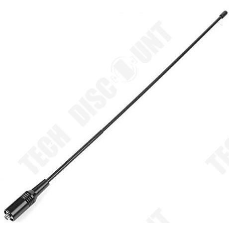 Antenne Flexible SMA Femelle 2m/70cm 144/430MHz HYS - Orange Pour Talkie Kenwood