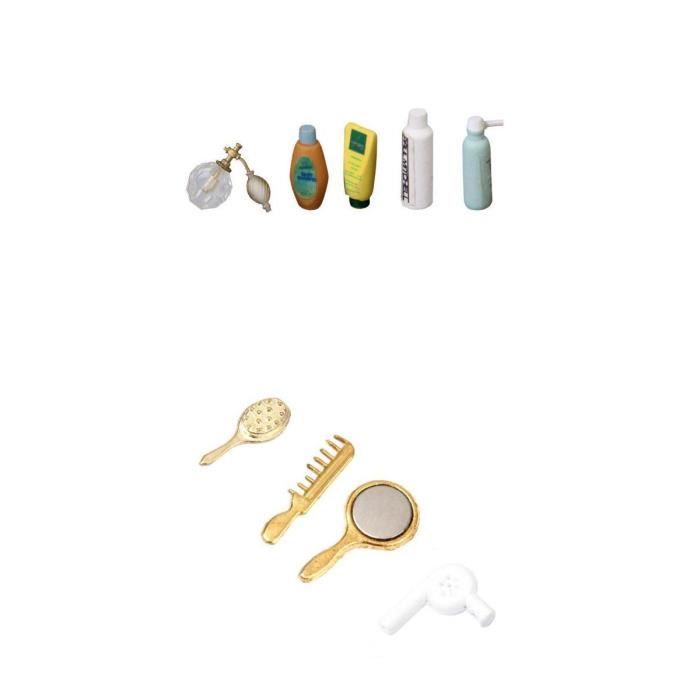 Cabine Douche Barbie Fonctionnelle Avec Pompe à Eau - Coffret Mobilier Poupée Et Accessoires Salle De Bain - 7
