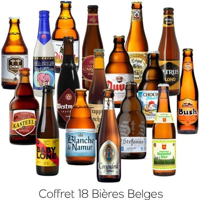 Coffret 6 bières Belges