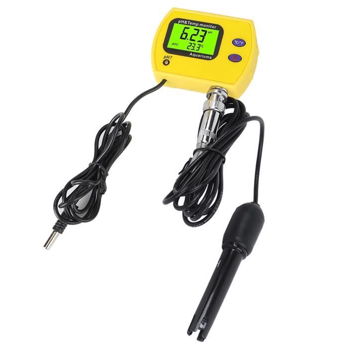 Testeur PH-mètre PH-991 Avec Sonde - Monitorage En Ligne De La Qualité De L'eau Et De La Température