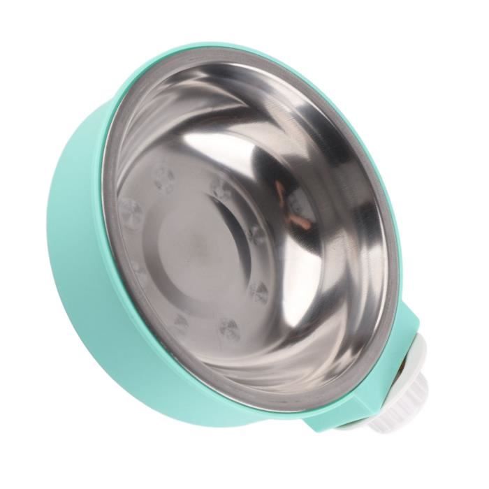 Comparer les prix de Gamelle pour chien - VVIKIZY - 2 en 1 - Acier inoxydable - Design suspendu - Facile à nettoyer