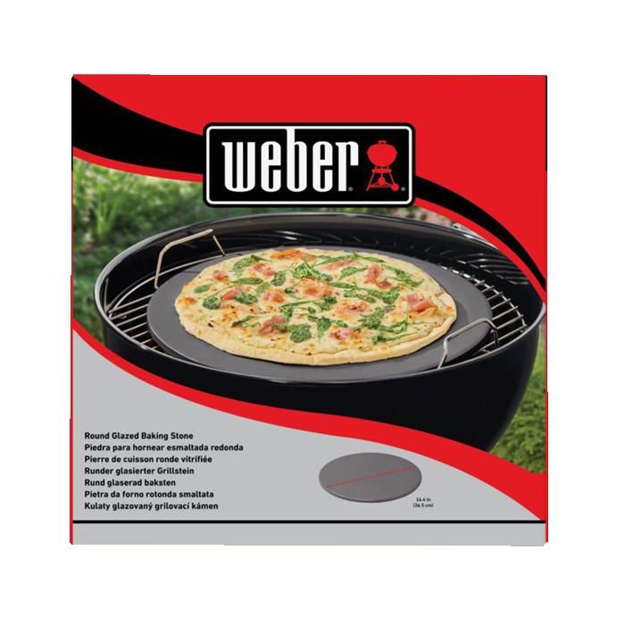 Pierre à pizza ronde vitrifiée 36 cm - vue 2