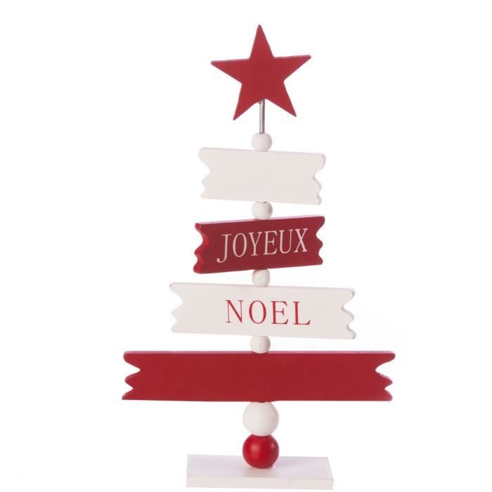 Decoration sapin de noel rouge - Achat / Vente pas cher