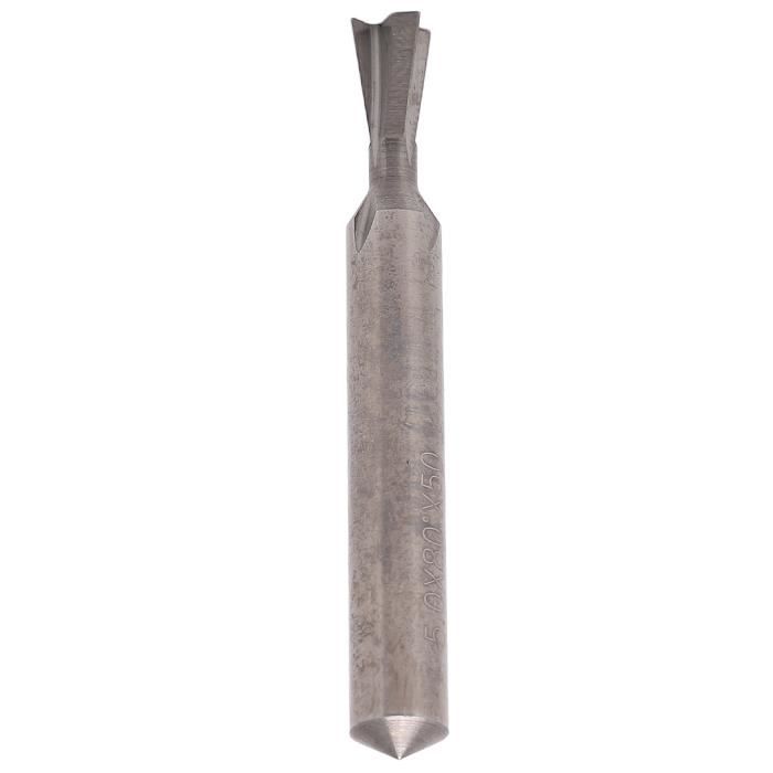 Fraise à Queue D'Aronde 6 Cannelures - Carbure, Ø50mm | Pour Acier Inox, Métaux