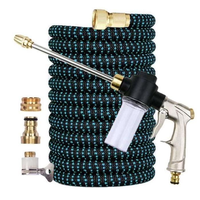 Nettoyeur Haute Pression Pour Tuyau D'eau - Buse JetFlux 2 En 1, Portable, Sans électricité - Pour Voiture, Terrasse