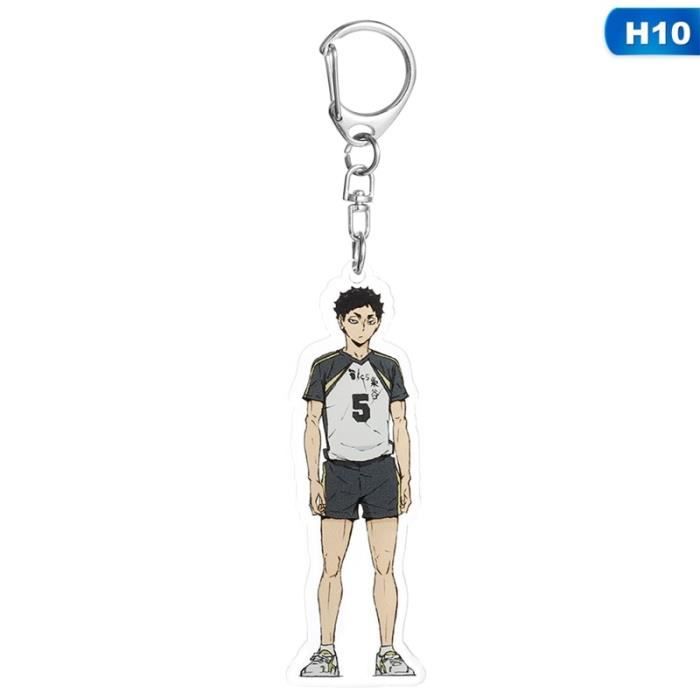 Peluche Porte-clés Haikyuu – Shoyo Hinata Et Tobio Kageyama – Idéal Pour Les Fans Du Manga !