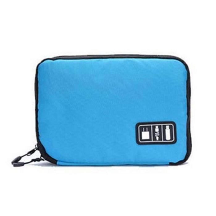 1 pc sac rangement câbles multipoche voyage petit - Morocco