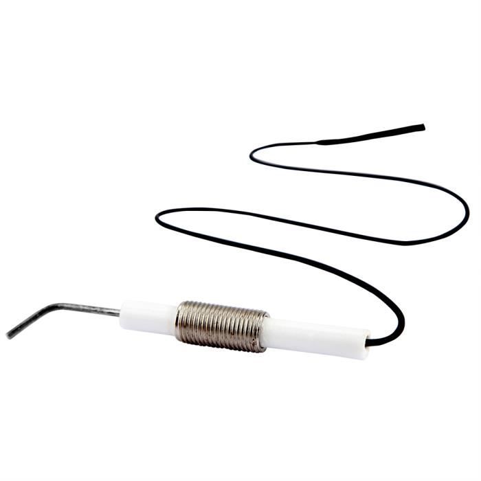 Lot De 2 Électrodes D'Allumage Pour Cuisinière à Gaz - 15000V, Fil De 900mm, Longueur Céramique 35mm