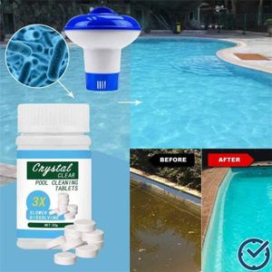 La tablette de nettoyage de piscine protège efficacement contre les  bactéries Blgae et autres organismes MKK74 - Cdiscount Jardin