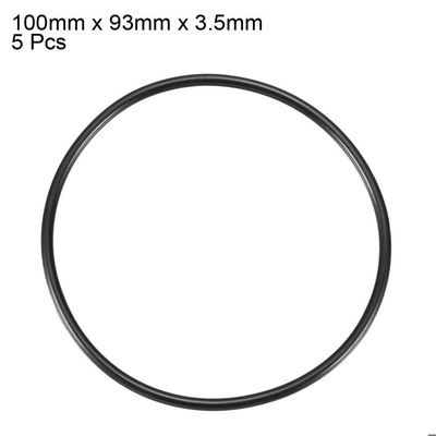 5 Joints Toriques Caoutchouc 100x2mm Uxcell - Étanchéité Industrielle, Neufs