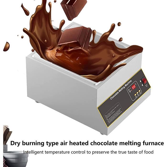 Machine À Tempérer Le Chocolat Fondant Au Chocolat Fontaine Fondue Au  Chocolat Pot De Fusion Température Réglable pour Bricolag[113] - Cdiscount  Electroménager