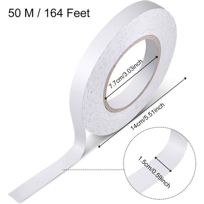 Pro Tapes Pro Duct 120 Ruban adhésif en tissu enduit de polyéthylène de qualité industrielle, 55,4 m de long x 5,1 cm de large, bordeaux (lot de 1