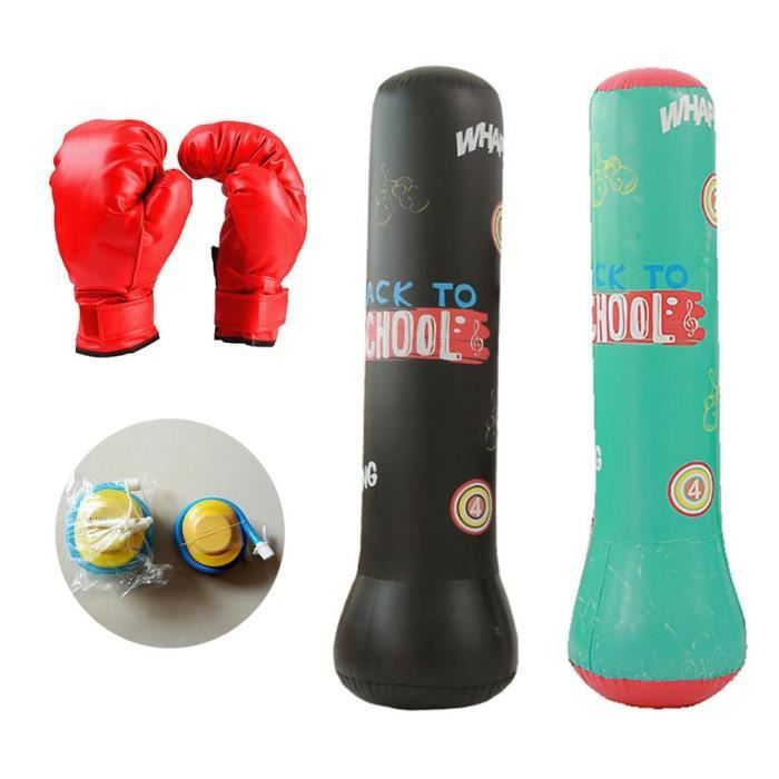 Sac de frappe,Kungfu – sacs de sable de combat gratuit, entraînement à  cible, boxe thaïlandaise, karaté, - Type 100cm with gloves - Cdiscount Sport
