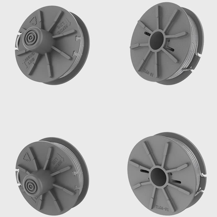 6 Bobine Ricambio Per Tagliaerba Gardena - Compatibili Con Easycut E Turbotrimmer - Foto 11