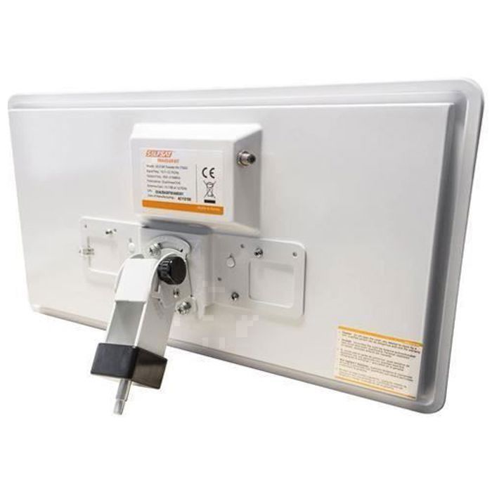 Antenne Parabolique Multi-satellites Technisat Skytenne Avec LNB Quattro Pour Collectif Bis Commute