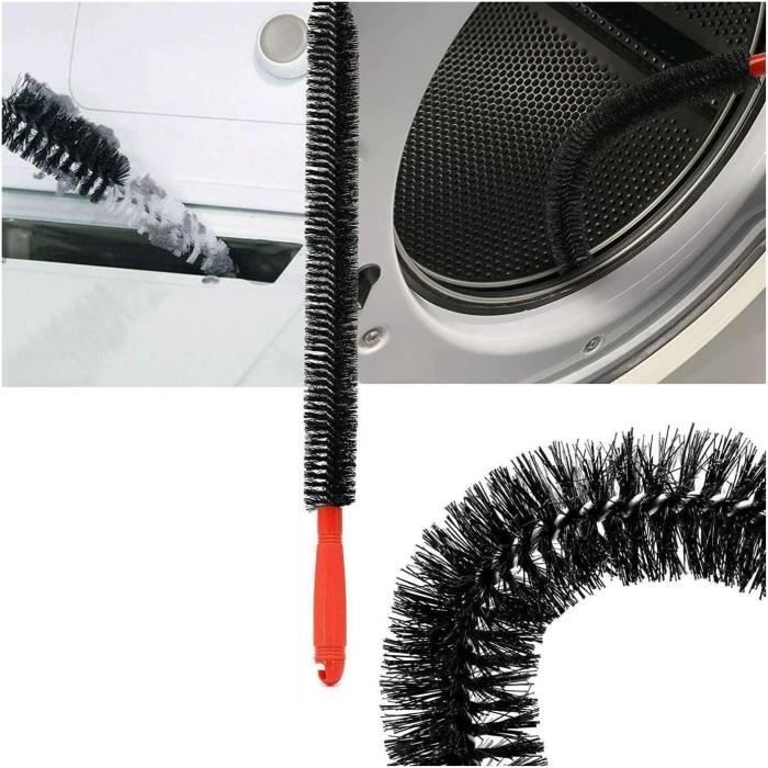 2 Brosse de Nettoyage Refrigerateur 150cm , Tuyau Longue Brosse de Nettoyage, Outil de nettoyage de tuyau ,Flexible Brosse Refrigerateur pour réfrigérateur pour trou de vidange de réfrigérateur