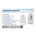 Baby Phone vidéo Sans fil Multifonctions - Marque - Modèle - LCD couleur - Night vision - 8 Lullabies-2