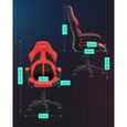 BlitzWolf® Chaise Gaming Ergonomique Fauteuil de Bureau Charge jusqu'à 160 kg-2