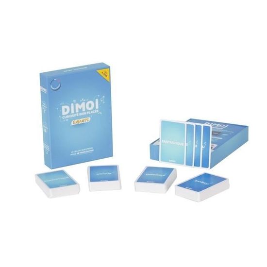 Dimoi Amis – Jeu De Cartes 240 Questions Audacieuses Pour Se Redécouvrir Entre Potes – Cadeau Noël Idéal