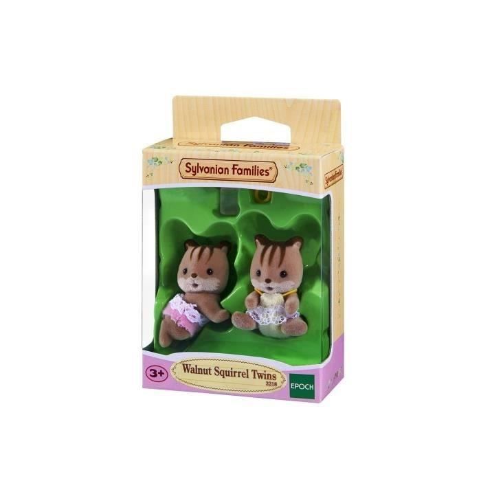 Sylvanian Family 5081 : Les jumeaux écureuil roux - Jeux et jouets