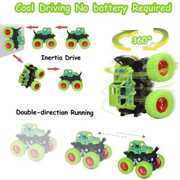Ci Vetch Voitures camions jouets pour tout-petits 2-4, 3-5, 4-7 ans, jouets de camion de transport avec 24 voitures moulées sous pression, jouets cadeaux pour garçons de 3, 4, 5, 6 ans