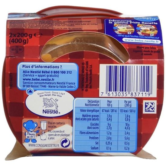 Nestle P Tite Recette Couscous 2x0 G Des 8 Mois Achat Vente Plats Cuisines Nestle P Tite Recette Couscous 2x0 G Des 8 Mois Black Week Cdiscount Pret A Porter