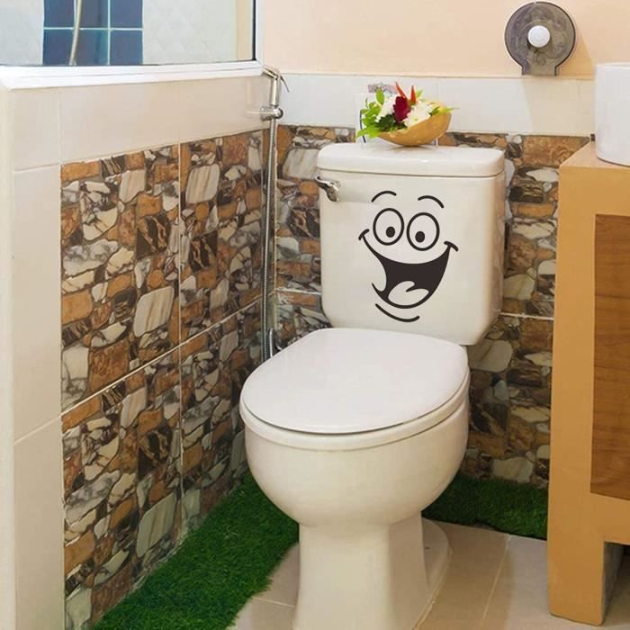 stickers muraux toilettes - Refaites votre Déco murale sans