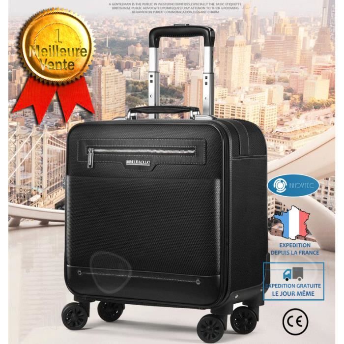 CONFO® Sacoche à roulettes ordinateur portable roulement rapide