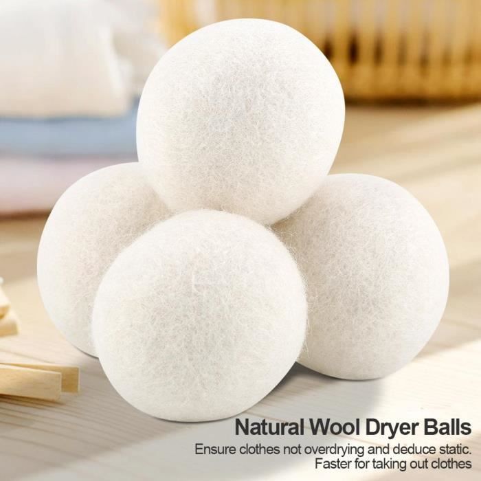 New Zealand wool dryer balls reduce tumble drying times