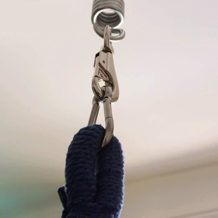Émerillon De Sécurité 35 KN - Pivot 360° Pour Balançoire, Hamac, Danse Aérienne & Jeux Enfants - 6