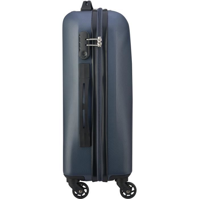 Valise cabine trolley slim 4 double roues 55cm taille : s, sky max