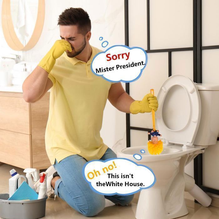SHEIN 1 Stück Silikon Flüssigkeits-Toilettenbürste - Toilettenreinigungsbürste f