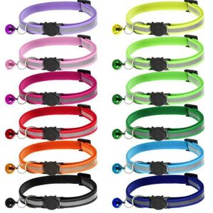Collier GPS Pour Chat LoPotitChat - Anti-étranglement, Léger, Avec Cloche, étui Silicone Pour Airtag, Bandes Réfléchissantes - 8