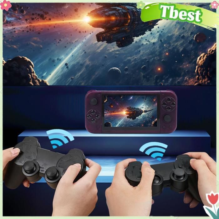 Console De Jeux Vidéo Portable Numérique X9,Écran Ips 5,5 Pouces Full View,Noir Et Blanc - Buy Product on