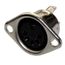 Aerzetix 5x Fiche prise banane femelle bleu 4mm 24A 60V DC 33mm nickel/é C14400