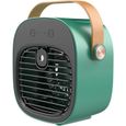 Climatiseurs portables, mini climatiseur rechargeable 5 200 mAh, durée 5 à 10 heures, refr