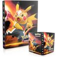 Classeur pour Pokemon,Porte Carte Pokemon, Livre Carte Pokemon, Pokemon Cartes Album Pokémon Commerce Cartes GX EX Albums de Cartes,-0