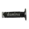 Paire de poignée Domino noire et grise A26041C5240A7-0 / DSH pour moto Ã˜22/24mm-0