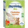Physiolac Bio Céréales aux Légumes +4m 200g-0